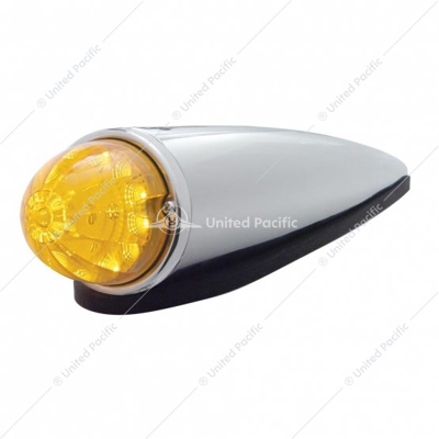 17 LED Reflector Watermelon Cab Light Kit - Amber LED/Amber Lens