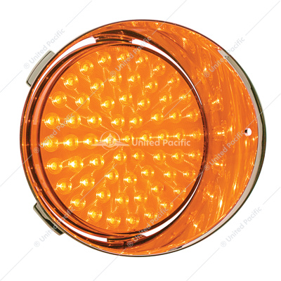 61 LED Freightliner Daytime Running Light (Passenger) - Amber LED/Amber Lens