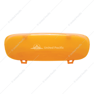 Center Dome Light Lens For Kenworth W900L/T800 (2006-2014) And T660 (2008-2014) - Amber