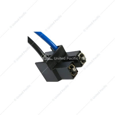 2-Wire Universal H7 Halogen Bulb Headlight Connector. Two Pins at 90  Angle, 1 Pc.