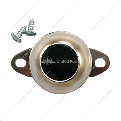 Universal Horn Button 5 Amp 12V w/ Flush Mount, 1 Pc.