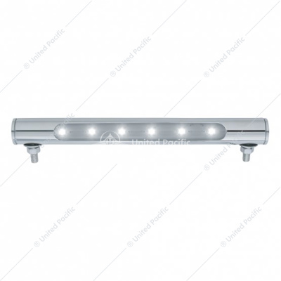6 LED Stainless Steel Tube Light - White LED