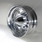 Spike Rear Axle Cover  With 33mm Flat Top Thread-On Nut Covers - Chrome