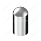 33mm x 3-3/4" Chrome Plastic Dome Nut Covers -Thread-On (10-Pack)