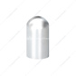 33mm x 3-3/4" Chrome Plastic Dome Nut Covers -Thread-On (10-Pack)