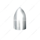 33mm x 3-7/8" Chrome Plastic Bullet Nut Covers - Thread-On