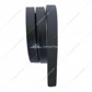 Black Straight Mud Flap Hangers - 2 Coils (Pair)