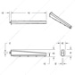 30" Chrome Heavy Duty Mud Flap Hangers - 1-1/8" Bolt Pattern (Pair)
