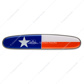 Chrome Die Cast Texas Flag Emblem For Freightliner Hood