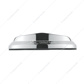Chrome Bezel For 1-3/4" X 3/4" Peterbilt Glove Box Emblem