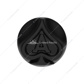 Ace Of Spades Air Valve Knob - Matte Black With Gloss Black Inlay