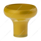 Deluxe Aluminum Screw-On Air Valve Knob With Multi-Color Glossy Trailer Sticker - Electric Yellow