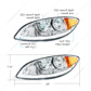 LED Headlight With LED Light Bar & Turn Signal For 2006-2017 International Prostar