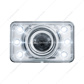 4" X 6" Crystal Projection Headlight With 6 White LED Position Light