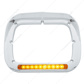 10 LED 5" x 7" Headlight Bezel With Visor
