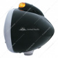 Black Guide 682-C Headlight Crystal H4 & Dual Mode LED Signal