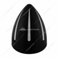 Black "Billet" Style Groove Headlight With Visor H6014 Bulb