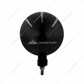 Black "Billet" Style Groove Headlight With Visor H6014 Bulb