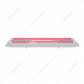 Dual 24 LED Dual Function 12" GloLight Bar With Bezel - Red LED/Clear Lens