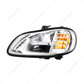 Chrome High Power Full LED Headlight For 2003-2024 Freightliner M2-Driver
