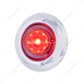 LED Dual Function ArcBlast 3/4" Mini Light (Clearance/Marker) - Red LED/Clear Lens