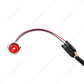 4 LED Dual Function 3/4" Mini Watermelon Light (Clearance/Marker) - Red LED/Red Lens