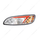 LED Headlight With Color Changing Position Light Bar For Peterbilt 386 (2005-2015) & 387 (1999-2010)