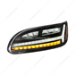 Black 6 LED Headlight For Peterbilt 386 (2005-2015) & 387 (1999-2010)- Driver
