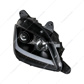 Black Projection Headlight With LED Position & Signal For 2012-2021 Peterbilt 579- Passenger