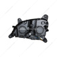 Black Projection Headlight With LED Position & Signal For 2012-2021 Peterbilt 579- Passenger