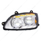 LED Headlight With Sequential Turn Signal & Position Light Bars For 2008-17 Kenworth T660