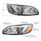 Chrome LED Headlight For Peterbilt 386 (2005-2015) & 387 (1999-2010) - Passenger