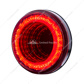 24 LED 4" Round Mirage Light (Stop, Turn & Tail) - Red LED/Red Lens