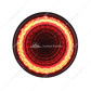 24 LED 4" Round Mirage Light (Stop, Turn & Tail) - Red LED/Red Lens (Bulk)
