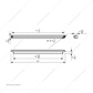 24 LED Dual Function 12" GloLight Bar (Stop, Turn & Tail)