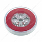 18 LED 4" Round GloLight (Stop, Turn & Tail) - Red LED/Red Lens (Bulk)