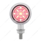 9 LED Mini Bullet Light - Red LED/Clear Lens