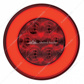 21 LED 4" Round GloLight Kit (Stop, Turn & Tail) - Red LED/Red Lens (Bulk)