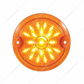21 LED 3-1/4" Signal Light For Harley Motorcycle With 1156 Plug - Amber LED/Amber Lens
