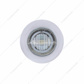 3 LED Dual Function 3/4" Mini Light With Bezel (Clearance/Marker) - Amber LED/Clear Lens