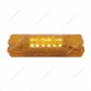 12 LED Rectangular Light (Clearance/Marker) - Amber LED/Amber Lens