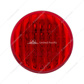 9 LED 2" Round Light (Clearance/Marker) - Red LED/Red Lens (Bulk)