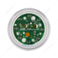 9 LED 2" Round Light (Clearance/Marker) - Amber LED/Clear Lens