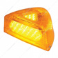 37 LED Turn Signal Light With Clear Base For 1987-2007 Peterbilt 379/378/357 - Amber LED/Amber Lens