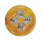 4 Micro LED 1893 Type Bulb - Amber (2-Pack)