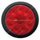 10 LED 4" Round Light Kit (Stop, Turn & Tail) - Red LED/Red Lens
