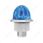 4 LED 3/4" Mini Watermelon Double Fury Light With Clear Lens (Clearance/Marker) - Red & Blue LED