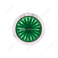 4 LED 3/4" Mini Watermelon Double Fury Light With Clear Lens (Clearance/Marker) - Red & Green LED