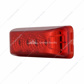 4 LED Reflector Rectangular Light (Clearance/Marker) - Red LED/Red Lens