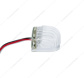 5 LED Dual Function Guide Headlight Turn Signal Light - Amber LED/Clear Lens (Bulk)